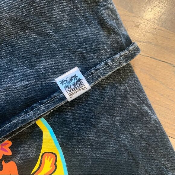 Here Comes the Sun Your Highness Black Gray Tie T-Shirt Size Medium - Picture 7 of 12